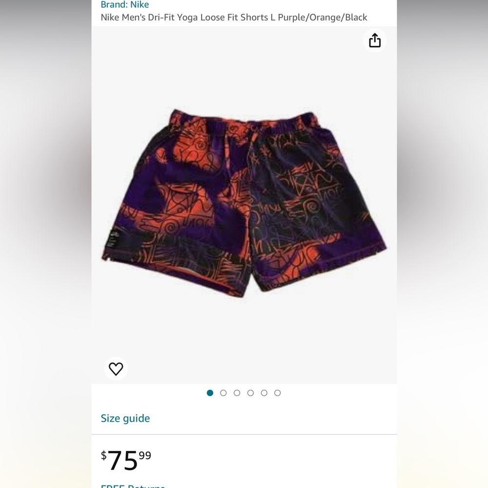 Nike Yoga Shorts